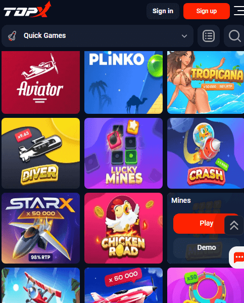 TopX App for Bangladeshi Players TopX App for Bangladeshi Players